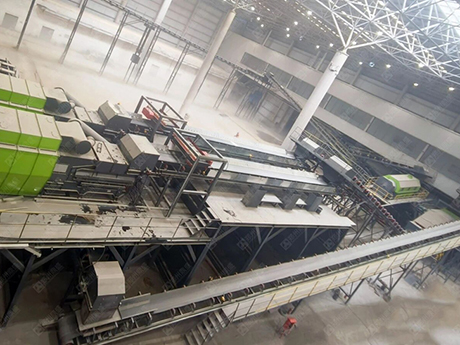 郑州鼎盛助力北京朝阳百万吨建筑垃圾资源化项目落地